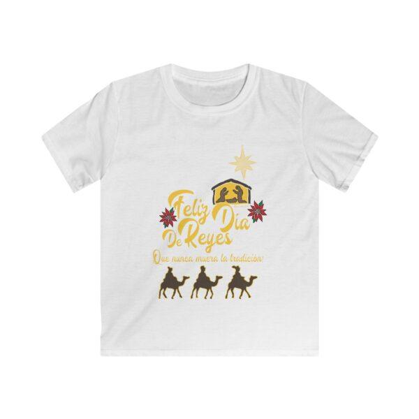 Feliz Día de Reyes ¡Que nunca muera la tradición! Kids Tee - Image 10