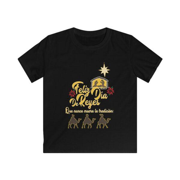 Feliz Día de Reyes ¡Que nunca muera la tradición! Kids Tee - Image 11