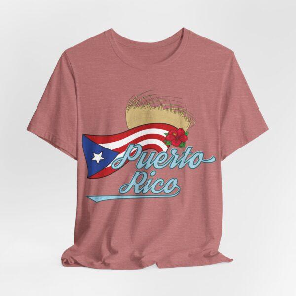 Puerto Rico Pava y Flor de Maga Unisex T-Shirt - Image 23