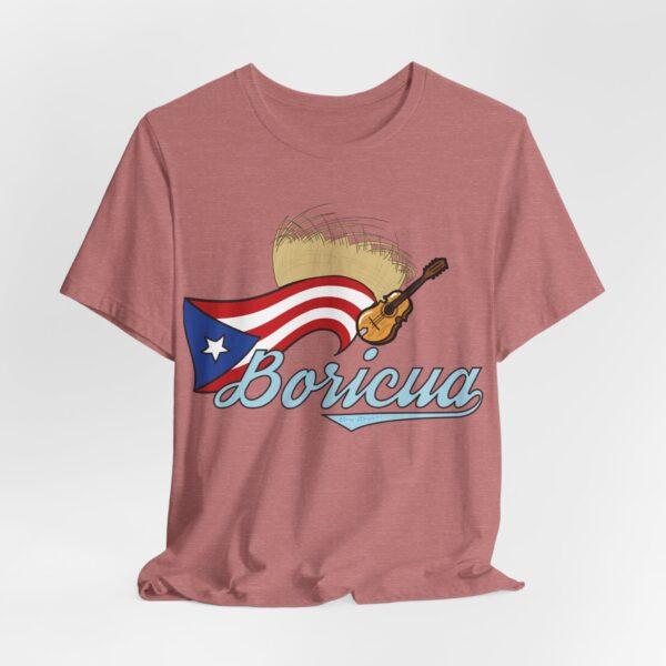 Boricua Pava y Cuatro Unisex T-Shirt - Image 16