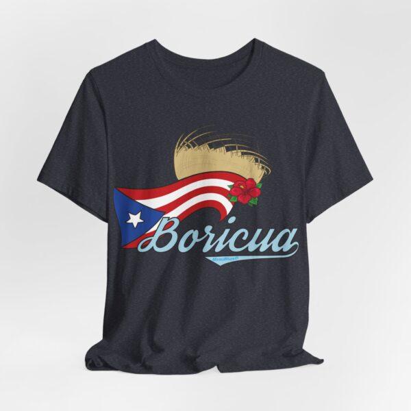 Boricua Pava y Flor de Maga Unisex T-Shirt - Image 30