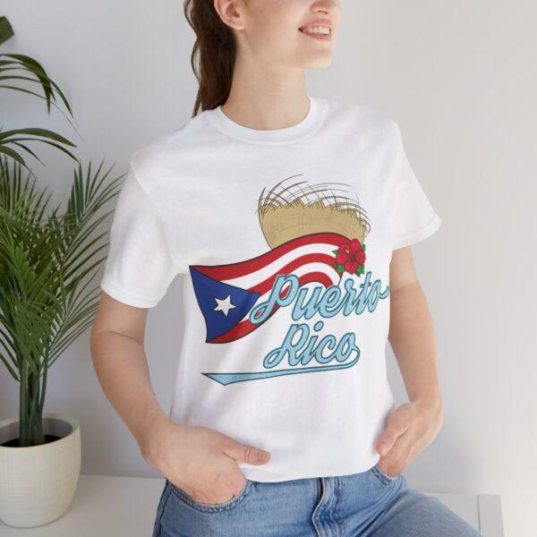 Puerto Rico Pava y Flor de Maga Unisex T-Shirt - Image 18