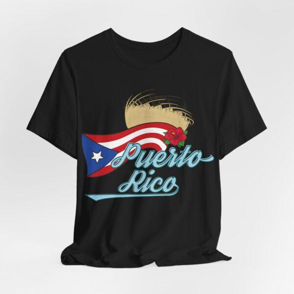 Puerto Rico Pava y Flor de Maga Unisex T-Shirt - Image 6