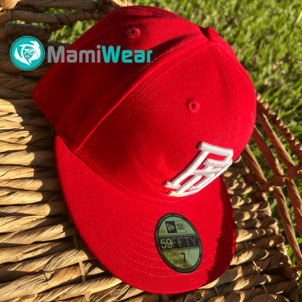 New Era 59FIFTY Dominican Republic Fitted Hat Red - Image 9