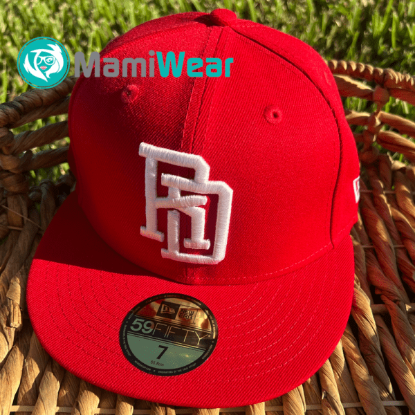 New Era 59FIFTY Dominican Republic Fitted Hat Red