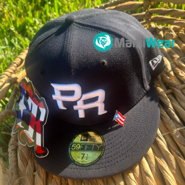 Navy Blue Puerto Rico New Era World Baseball Classic 59FIFTY Fitted Hat