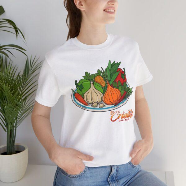 Criollo Grindz© - Sofrito Ingredients Tee - Image 17