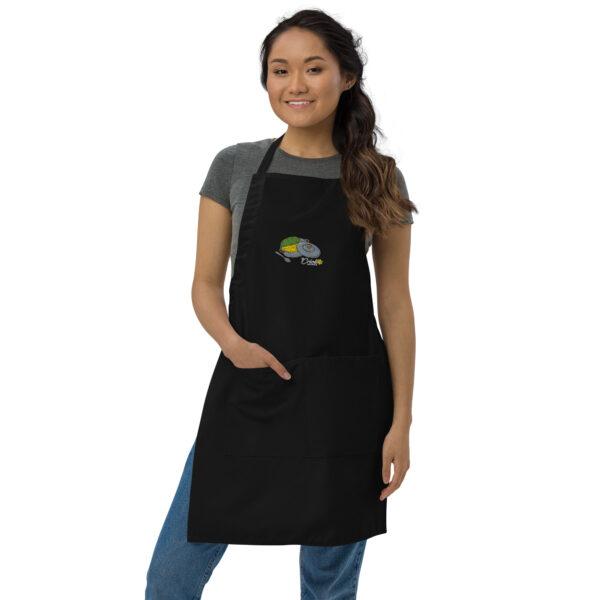 Criollo Grindz© - Arroz con Gandules Embroidered Apron - Image 4