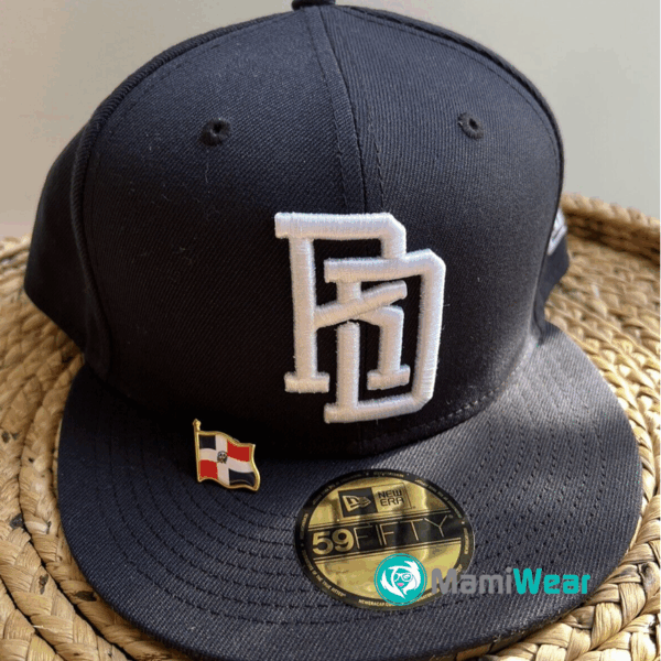 New Era 59FIFTY Fitted Hat – Dominican Republic Navy Blue - Image 4