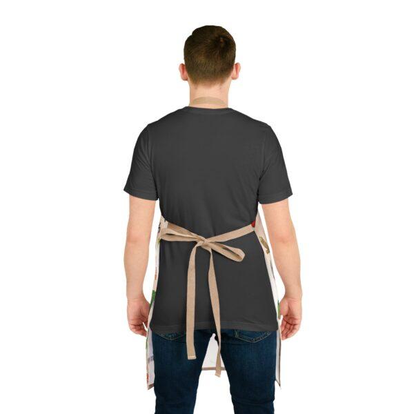 Criollo Grindz© – Criollo Raíces Apron Beige Background - Image 4