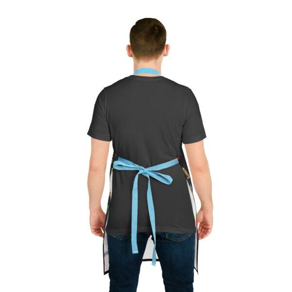 Criollo Grindz© – Criollo Raíces Apron Black Background - Image 11