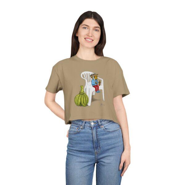 Sapo Concho en la Silla  Crop Top - Image 8