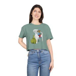 Sapo Concho en la Silla  Crop Top