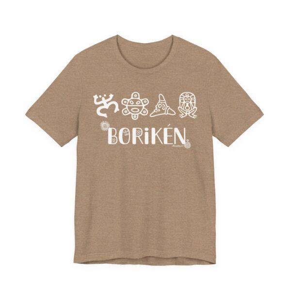Borikén Símbolos Taínos Unisex T-shirt - Image 10