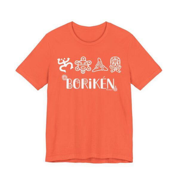 Borikén Símbolos Taínos Unisex T-shirt - Image 9