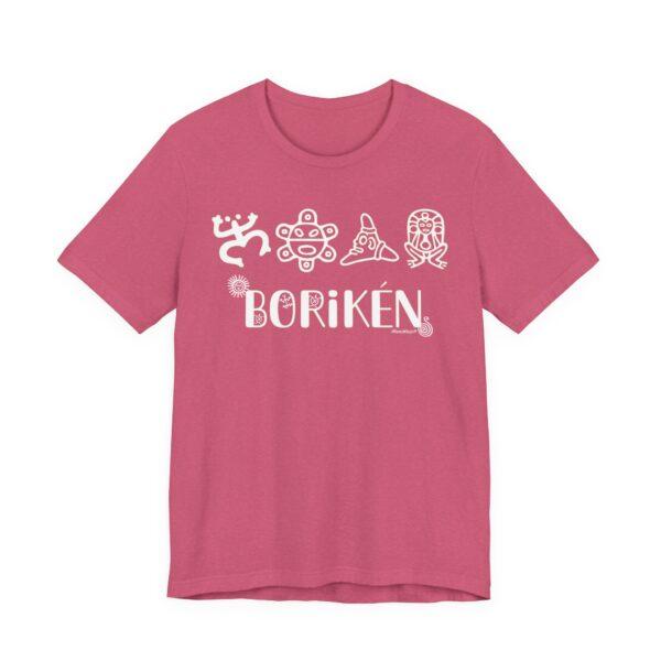 Borikén Símbolos Taínos Unisex T-shirt - Image 7