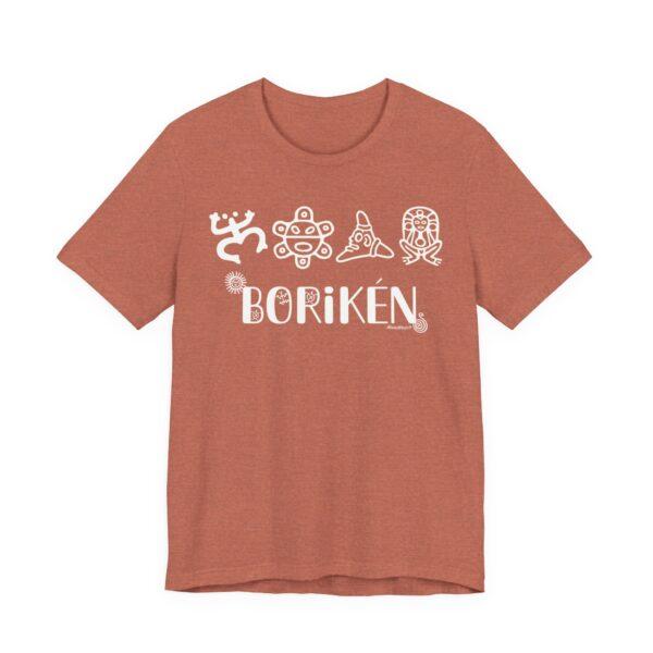 Borikén Símbolos Taínos Unisex T-shirt - Image 5