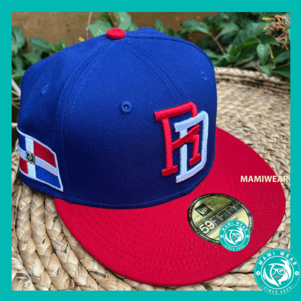 New Era 59FIFTY Dominican Republic World Baseball Classic 2023 Hat Blue Red