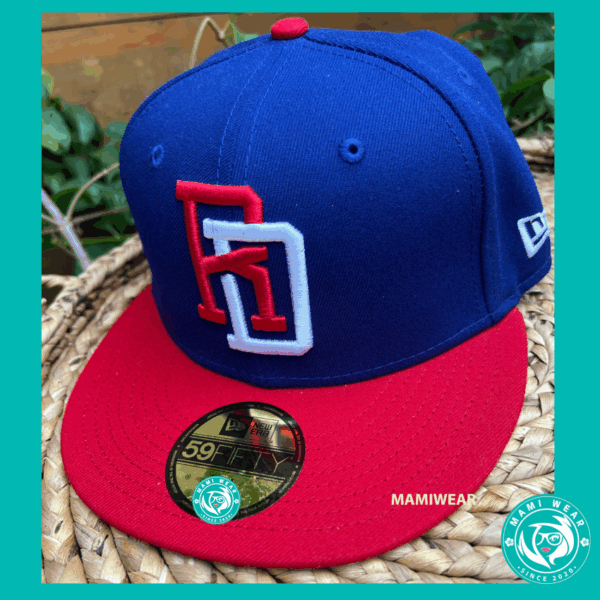 New Era 59FIFTY Dominican Republic World Baseball Classic 2023 Hat Blue Red - Image 3