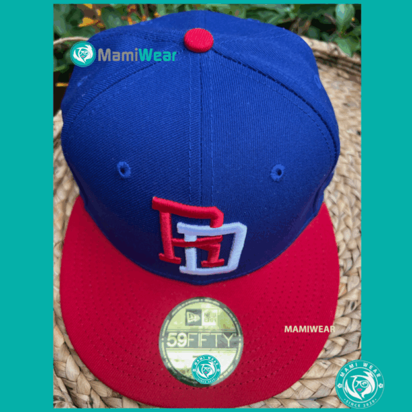 New Era 59FIFTY Dominican Republic World Baseball Classic 2023 Hat Blue Red - Image 4